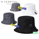 Reversible Hat Men's Women's St Andrews St ANDREWS 2025 Spring/Summer New Golf
