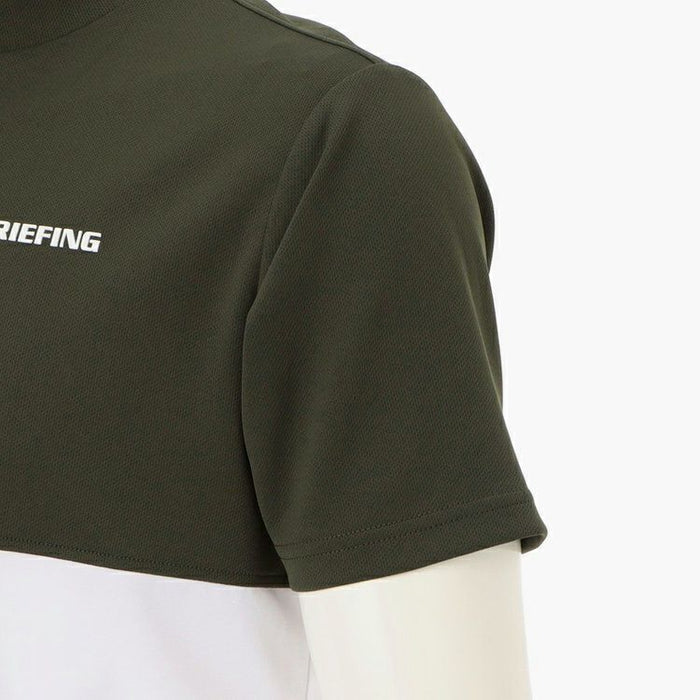 BRIEFING ハイネックシャツ XL オリーブ BRIEFING ハイネックシャツ XL オリーブ ハイネックシャツ