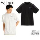 男士高脖子襯衫Puma Golf日本正版產品日本標準高爾夫服裝