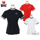 女士高脖子襯衫waac waac funine日本產品高爾夫服裝