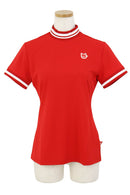 女士高脖子襯衫waac waac funine日本產品高爾夫服裝