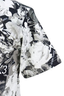 Short-sleeved high-neck shirt for men Kickslee KI-XXX THREE Golfwear