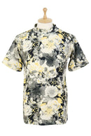 Short-sleeved high-neck shirt for men Kickslee KI-XXX THREE Golfwear