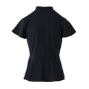 여성을위한 하이 넥 셔츠 fidra 골프 착용