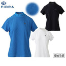 女子女士菲德拉高爾夫服裝的短袖高領襯衫