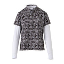 女性馬球襯衫，曲柄笨拙，真正的日本產品，高爾夫服裝