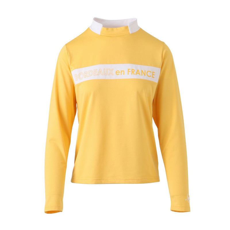 High neck shirt for women, crank CLUNK, genuine Japanese product, golf wear