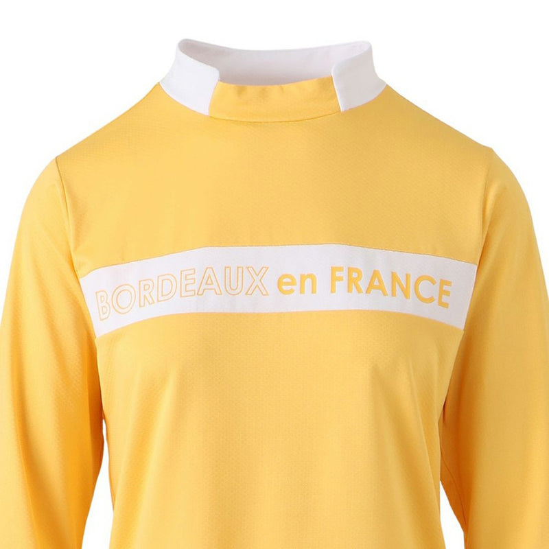 High neck shirt for women, crank CLUNK, genuine Japanese product, golf wear