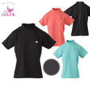 女性高脖子襯衫，曲柄笨拙，真正的日本產品，高爾夫服裝