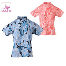 High neck shirt for women, crank CLUNK, genuine Japanese product, golf wear