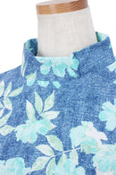 女性高脖子襯衫，曲柄笨拙，真正的日本產品，高爾夫服裝