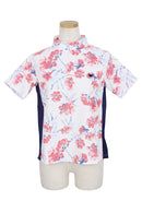 女性高脖子襯衫，曲柄笨拙，真正的日本產品，高爾夫服裝