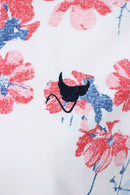 女性高脖子襯衫，曲柄笨拙，真正的日本產品，高爾夫服裝