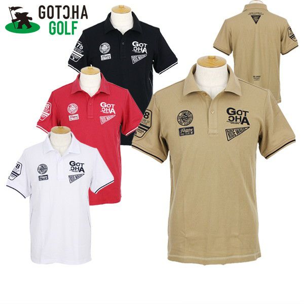 ポロシャツ メンズ ガッチャ ガッチャゴルフ GOTCHA GOLF 2025 春夏 新作 ゴルフウェア