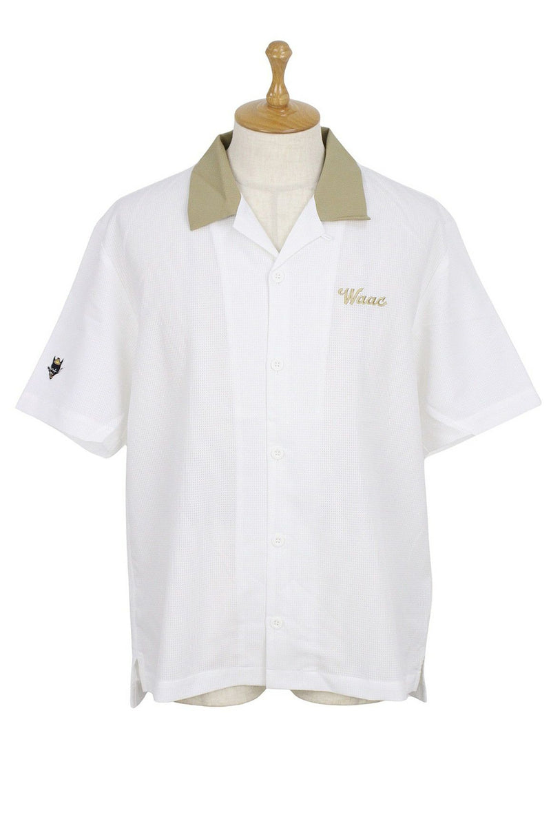 남성용 캐주얼 셔츠 WAC WAIC Japanese Genuine Product 2025 Spring/Summer New Golf Wear