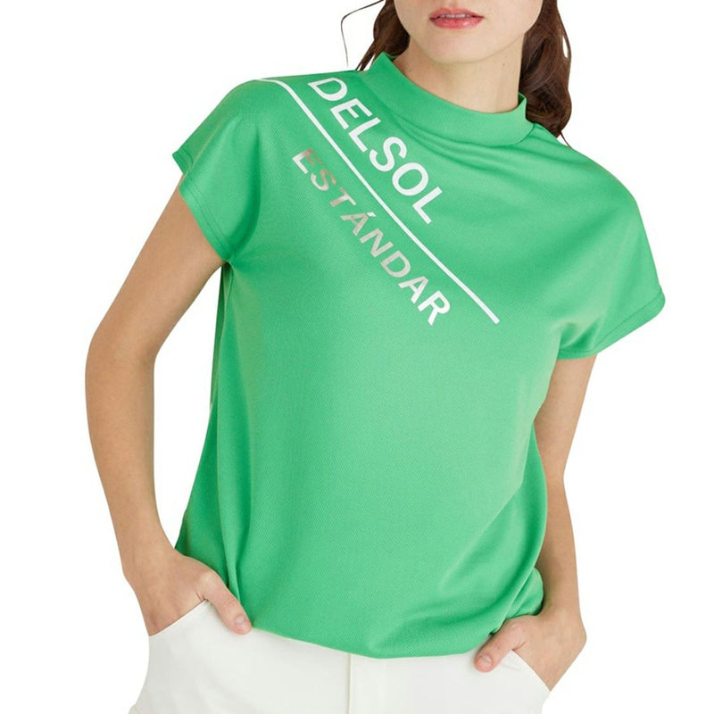 High neck shirt for women Delsol Golf DELSOL GOLF 2025 Spring/Summer New Golf Wear