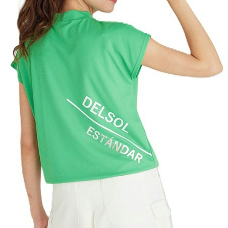 High neck shirt for women Delsol Golf DELSOL GOLF 2025 Spring/Summer New Golf Wear
