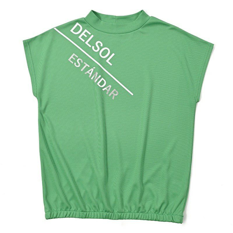 High neck shirt for women Delsol Golf DELSOL GOLF 2025 Spring/Summer New Golf Wear