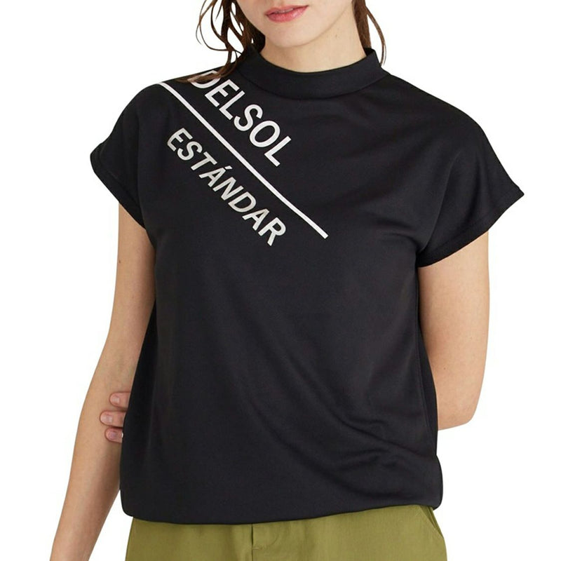 High neck shirt for women Delsol Golf DELSOL GOLF 2025 Spring/Summer New Golf Wear