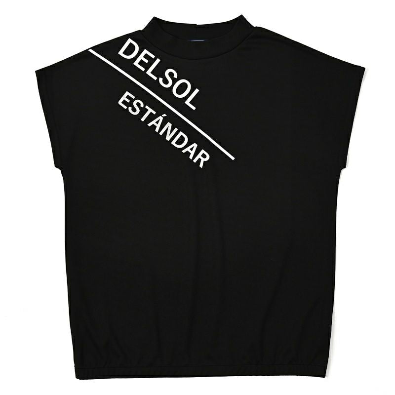 High neck shirt for women Delsol Golf DELSOL GOLF 2025 Spring/Summer New Golf Wear
