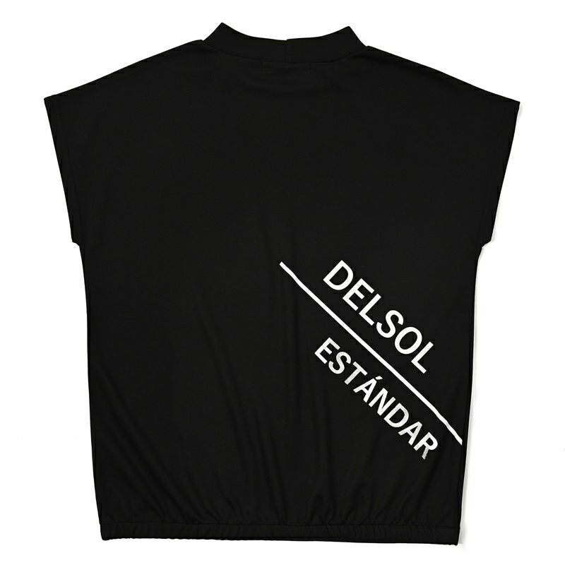 High neck shirt for women Delsol Golf DELSOL GOLF 2025 Spring/Summer New Golf Wear