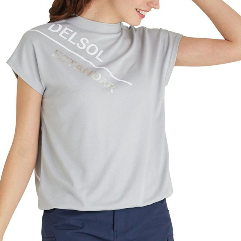 High neck shirt for women Delsol Golf DELSOL GOLF 2025 Spring/Summer New Golf Wear