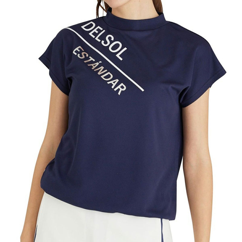High neck shirt for women Delsol Golf DELSOL GOLF 2025 Spring/Summer New Golf Wear