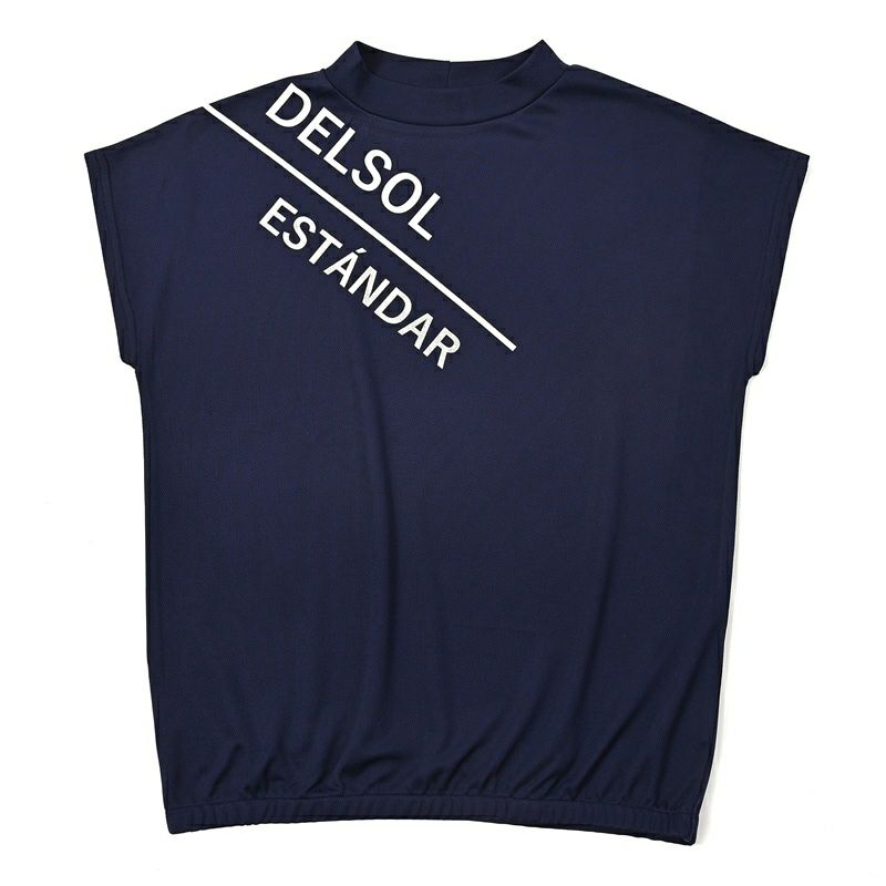 High neck shirt for women Delsol Golf DELSOL GOLF 2025 Spring/Summer New Golf Wear