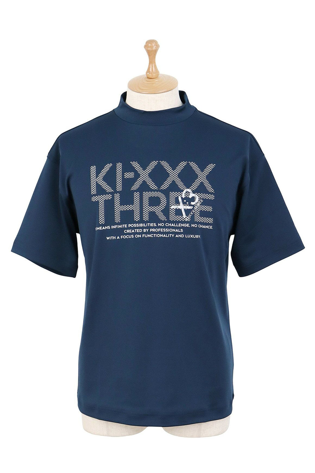 ハイネックシャツ メンズ キックスリー KI-XXX THREE ゴルフウェア ハイネックシャツ メンズ キックスリー KI-XXX THREE ゴルフウェア