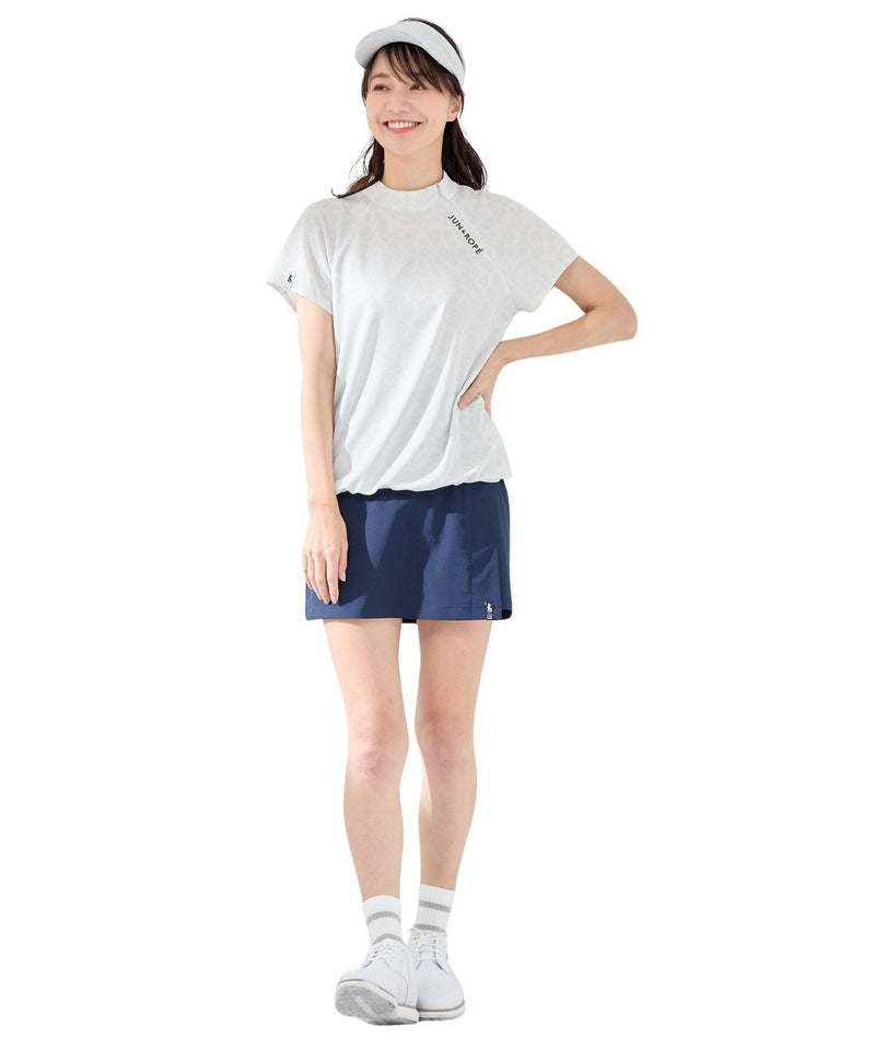 High neck shirt for women Jun & ROPE JUN & ROPE 2025 Spring/Summer New Golf Wear