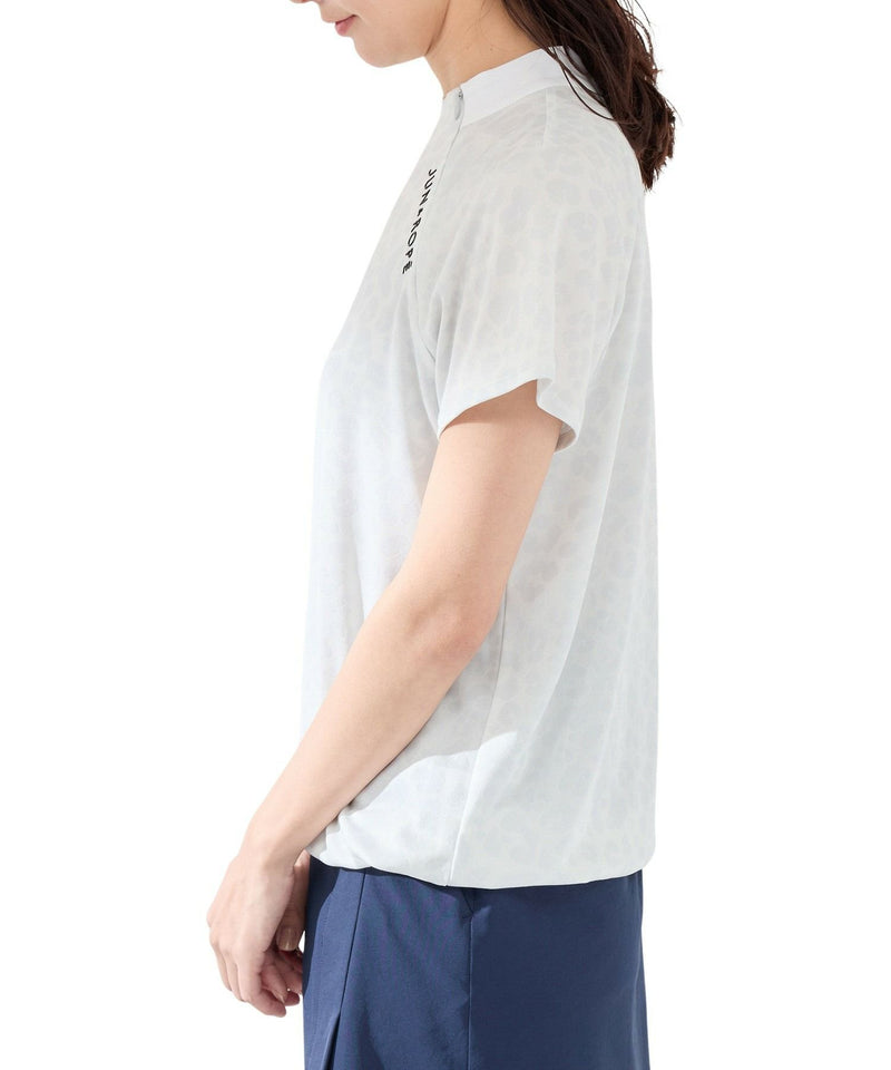 High neck shirt for women Jun & ROPE JUN & ROPE 2025 Spring/Summer New Golf Wear