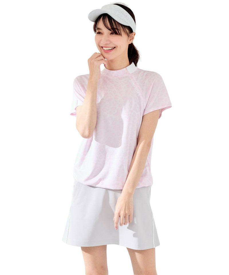 High neck shirt for women Jun & ROPE JUN & ROPE 2025 Spring/Summer New Golf Wear