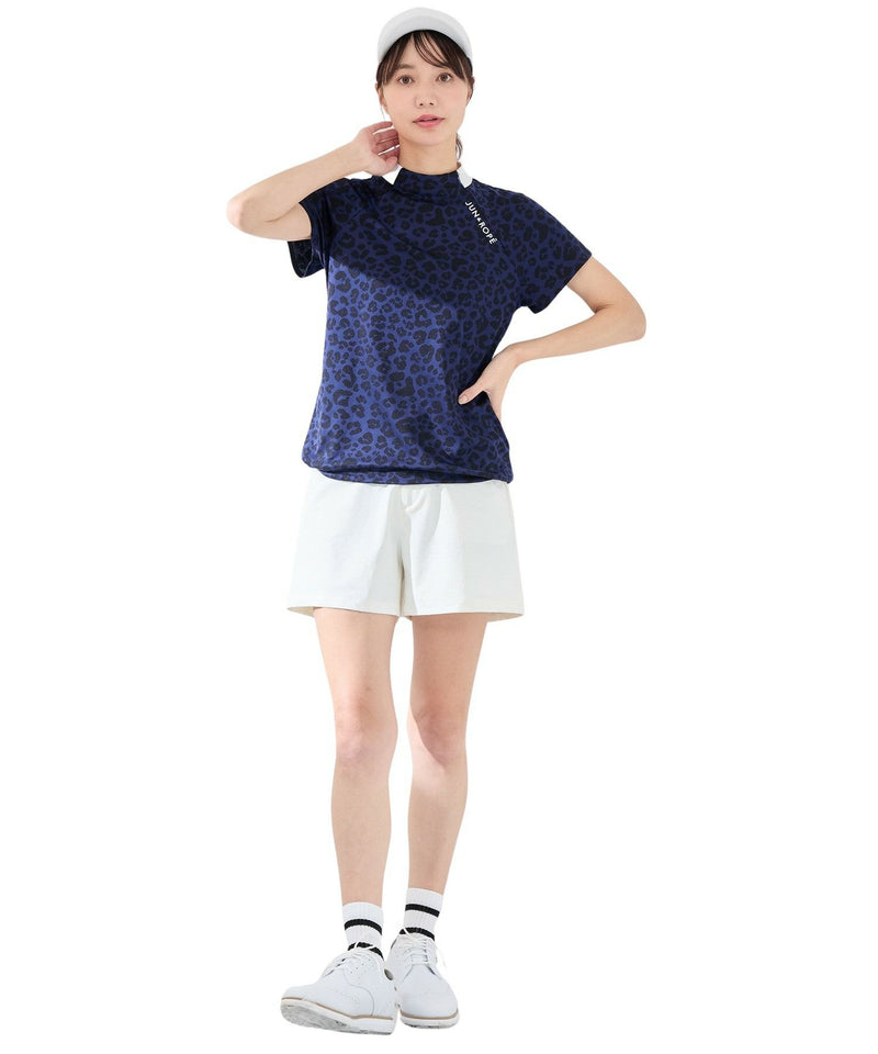 High neck shirt for women Jun & ROPE JUN & ROPE 2025 Spring/Summer New Golf Wear
