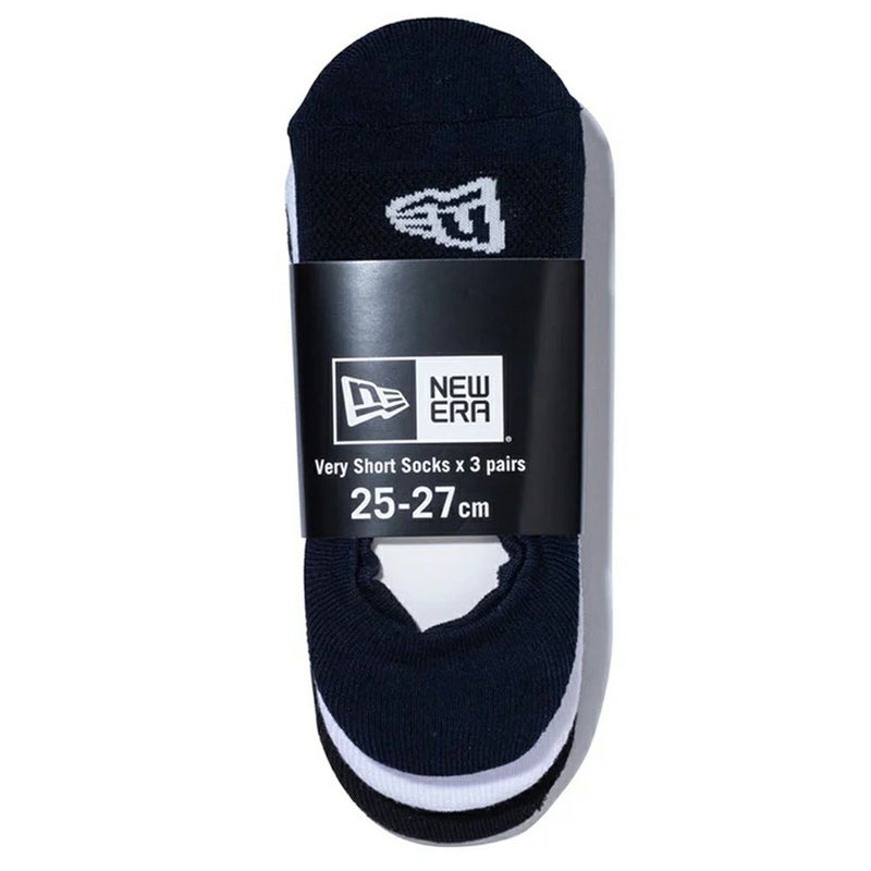 남성과 여성을위한 3 개의 양말 세트 New Era New Era New Era New Era Japanese Genuine Product 2025 Spring/Summer New