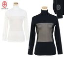 여성을위한 하이 넥 셔츠 Castelbajac 스포츠 골프 착용