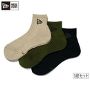Socks set of 3 for men and women New Era NEW ERA NEW ERA Japanese genuine product 2025 Spring/Summer New