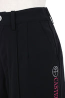 Women's Pants Castelbajac SPORT BLACK Line Golf Wear