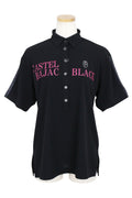 Polo shirt for women Castelbajac SPORT BLACK Line 2025 Spring/Summer New Golf Wear
