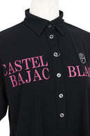 ポロシャツ レディース カステルバジャックスポーツ ブラックライン CASTELBAJAC SPORT BLACK Line  ゴルフウェア