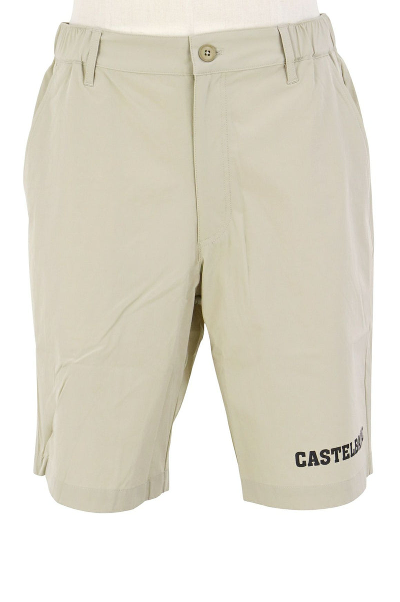 Men's shorts Castelbajac SPORT BLACK Line 2025 Spring/Summer New Golf Wear