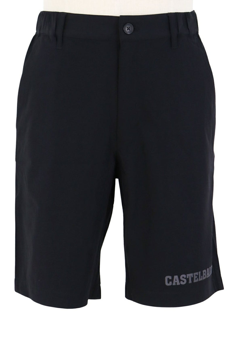 Men's shorts Castelbajac SPORT BLACK Line 2025 Spring/Summer New Golf Wear