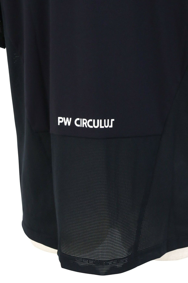 ハイネックシャツ メンズ ピーダブリュサーキュラス PW CIRCULUS 2025 春夏 新作 ゴルフウェア