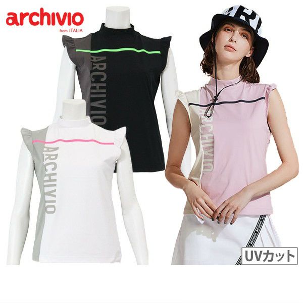 女性高领衬衫Archivio Archivio 2025春季/夏季新高尔夫服装