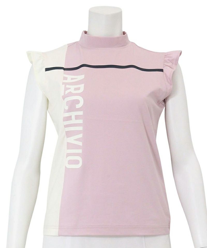 女性高领衬衫Archivio Archivio 2025春季/夏季新高尔夫服装