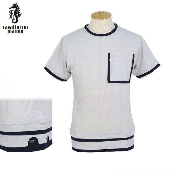 男士T恤Cavalluccio Marino Cavalluccio Marino 2025春季/夏季新高尔夫服装