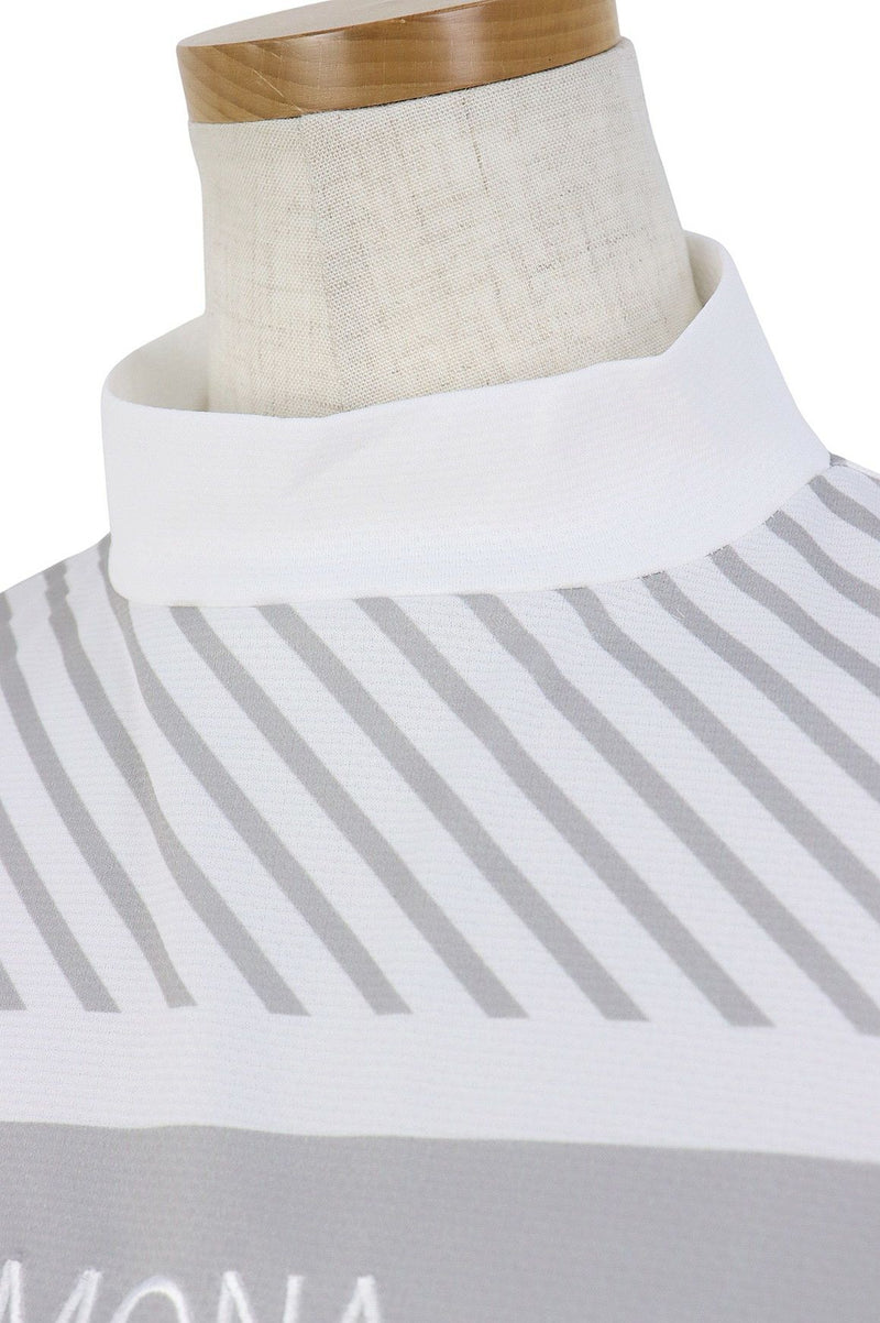 High neck shirt for women Mona DELSOL 2025 Spring/Summer New Golf Wear