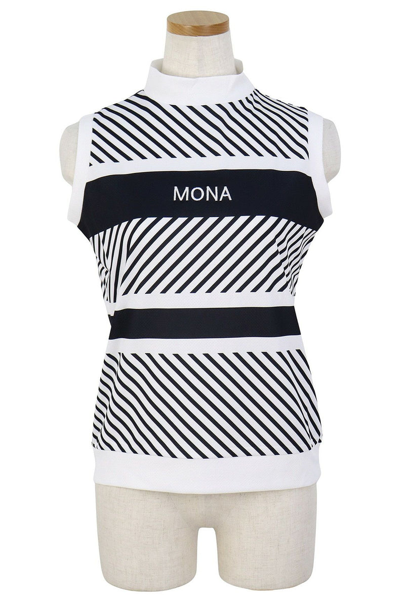 High neck shirt for women Mona DELSOL 2025 Spring/Summer New Golf Wear