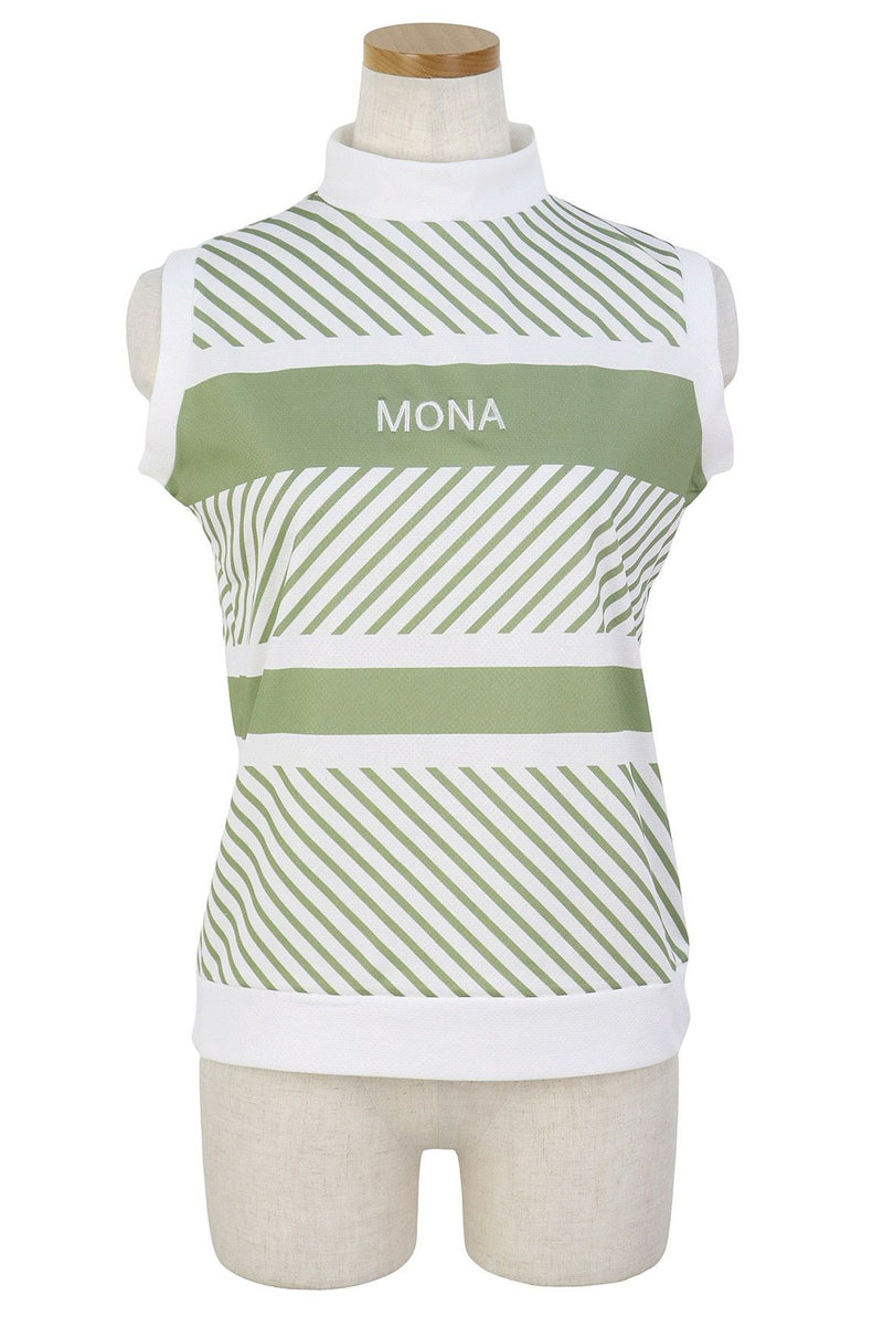 High neck shirt for women Mona DELSOL 2025 Spring/Summer New Golf Wear