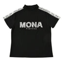 여성을위한 하이 넥 셔츠 모나 델슨 2025 봄/여름 새 골프웨어