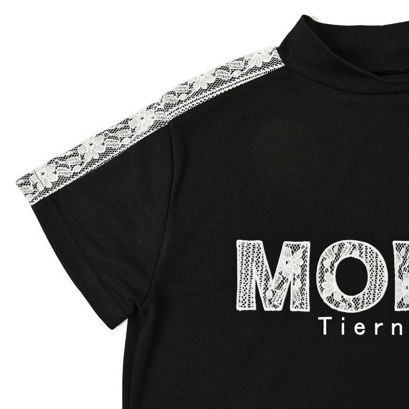 High neck shirt for women Mona DELSOL 2025 Spring/Summer New Golf Wear